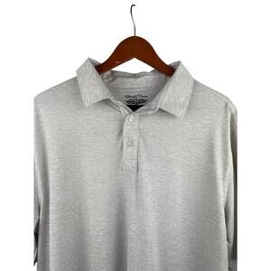 Men’s Straight Down Size XL Light Grey Golf Polo.